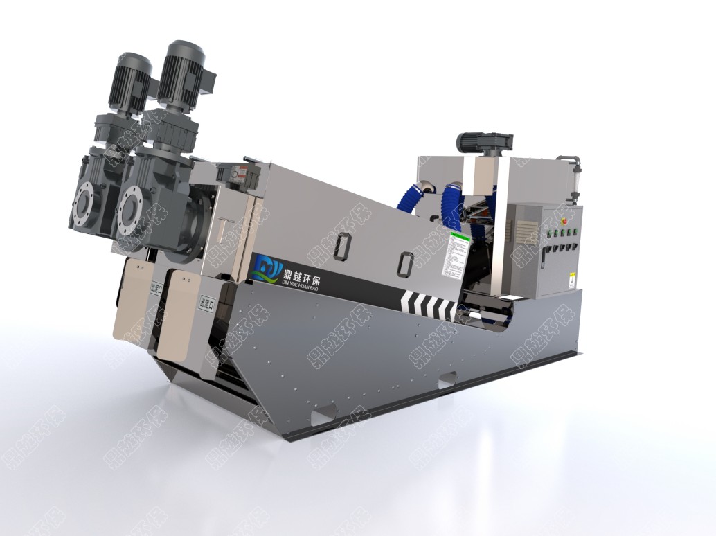 市政污水疊螺式污泥脫水機運行案例